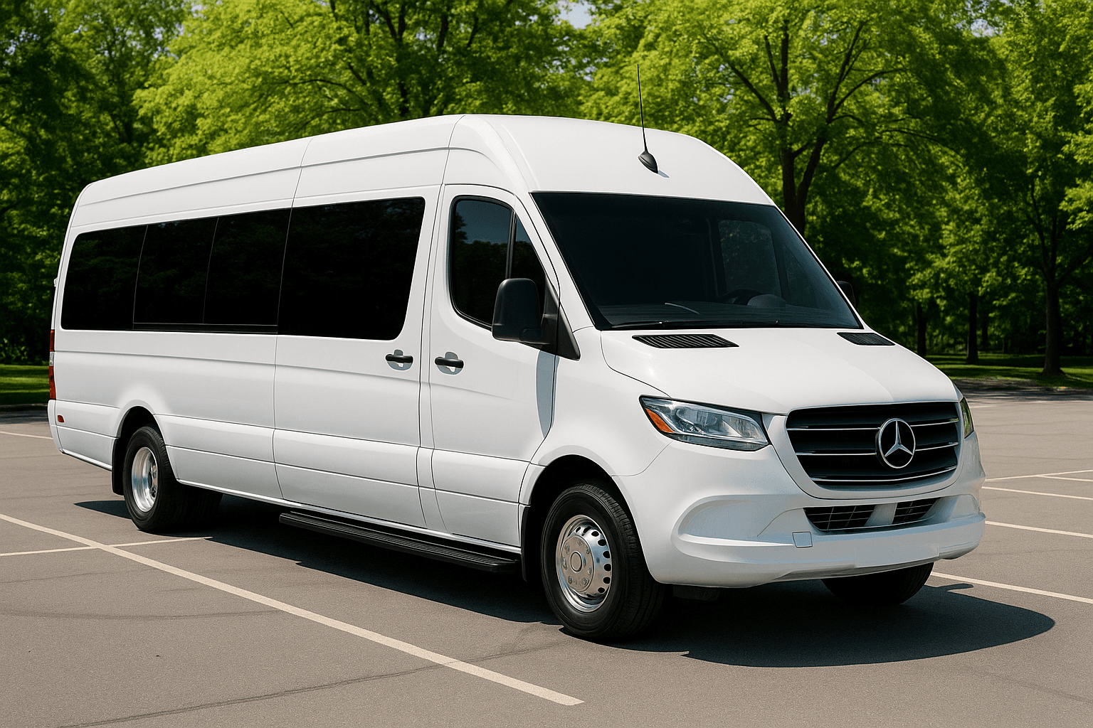 14 Passenger Limo Sprinter β exterior