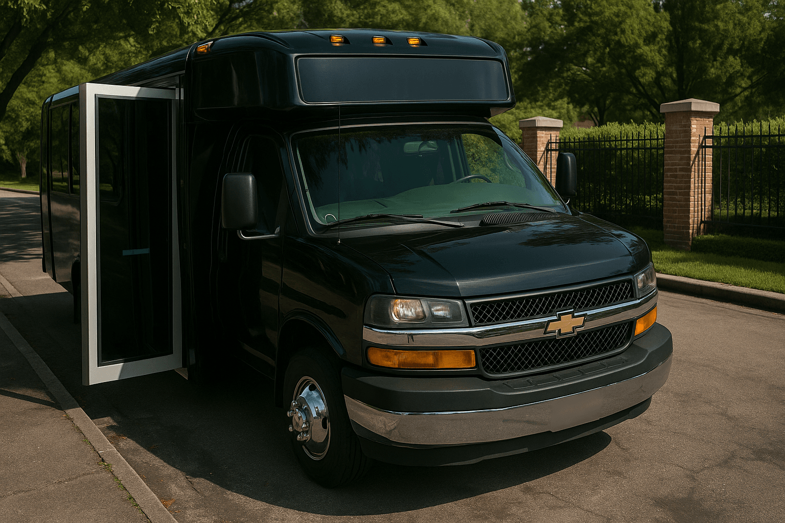 20 Passenger Party Bus β exterior