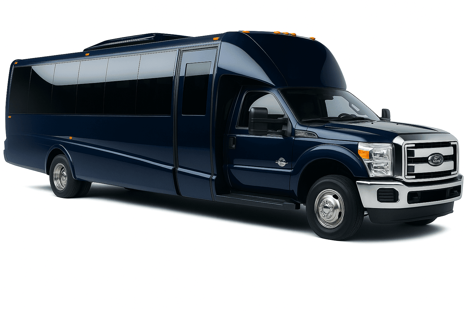 26 Passenger Party Bus β exterior