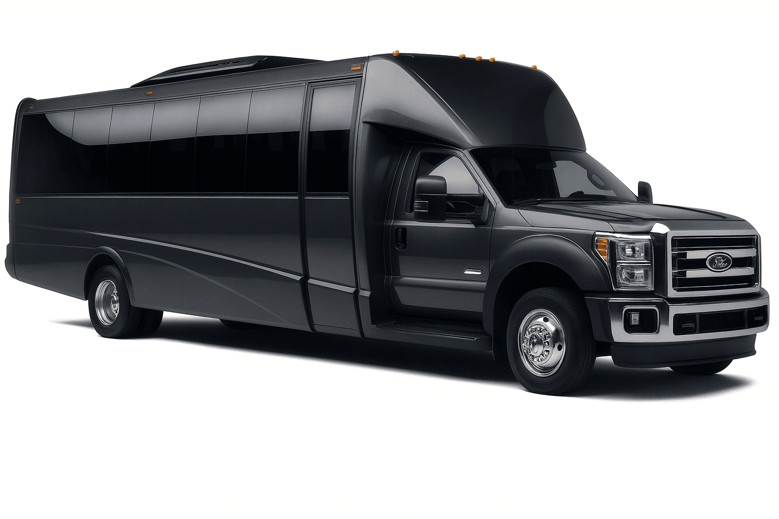 28 Passenger Party Bus β exterior