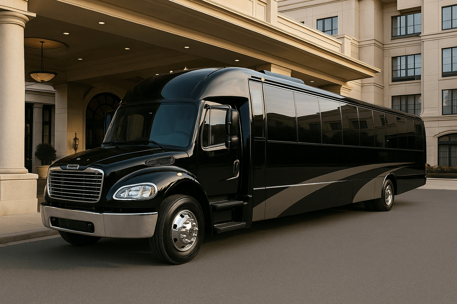 44 Passenger Coach Bus β exterior