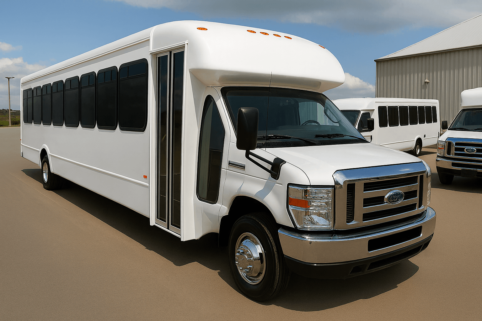 46 Passenger Coach Bus β exterior