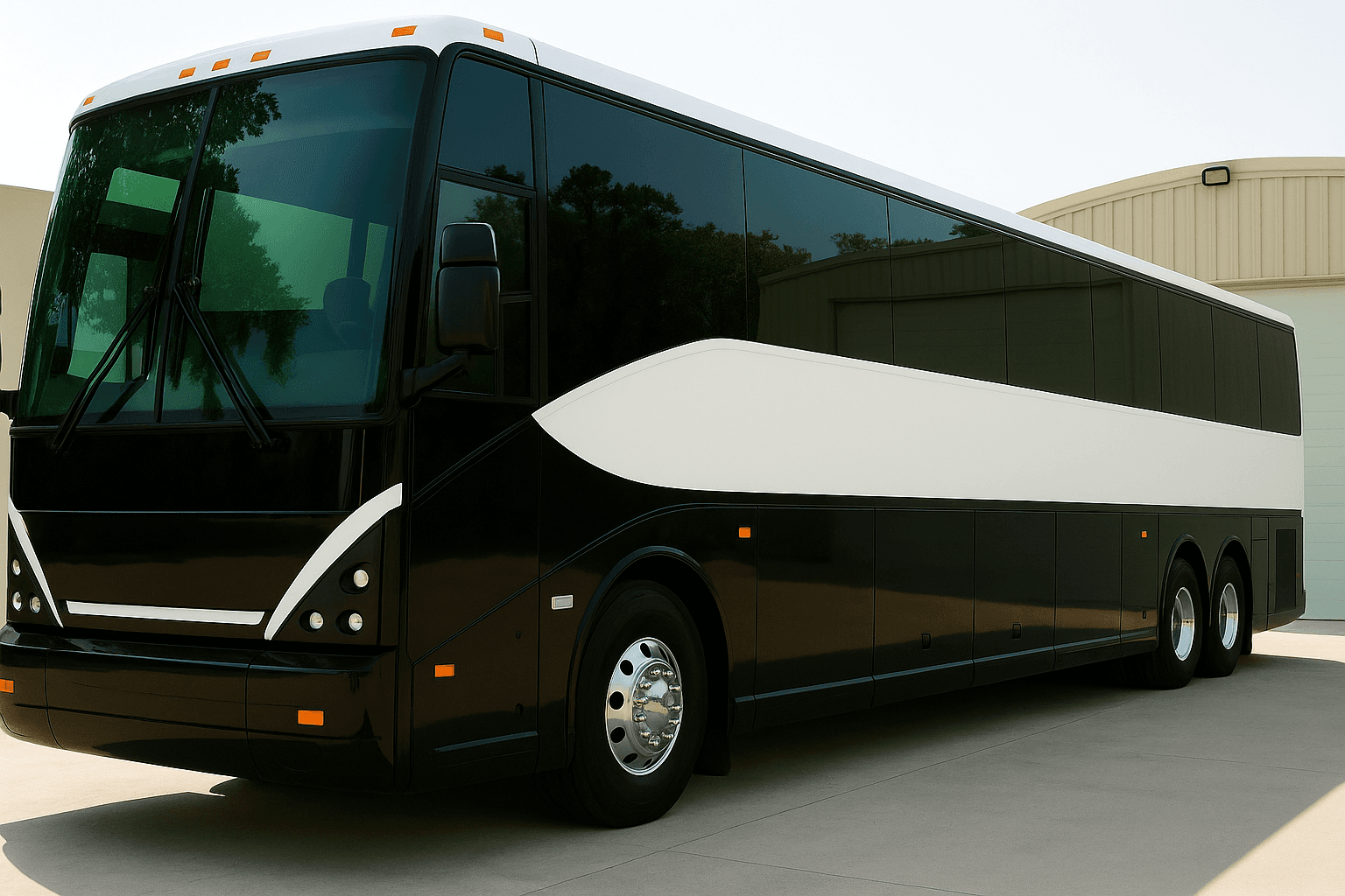 52 Passenger Coach Bus β exterior